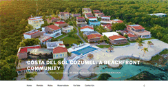 Desktop Screenshot of costadelsolcozumel.com